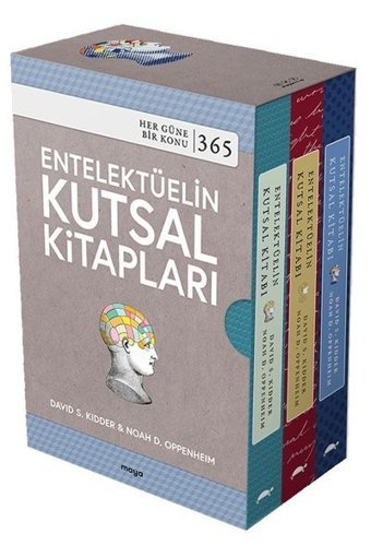 Entelektüelin Kutsal Kitabı Seti - 3 Kitap Takım Kutulu David S. Kidder, Noah D. Oppenheim Maya Kitap