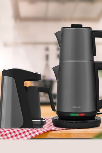 Goldmaster KIVAM-DORE XL 2'li Elektronik Çeyiz Seti Antrasit