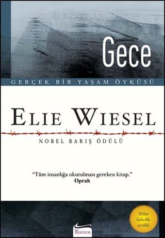 Gece Elie Wiesel Koridor Yayıncılık