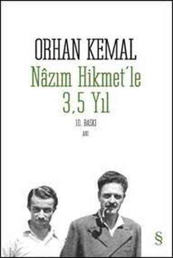 Nazım Hikmetle 3.5 Yıl Orhan Kemal Everest Yayınları