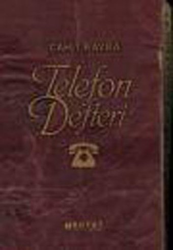Telefon Defteri Cahit Kayra Boyut Yayın Grubu
