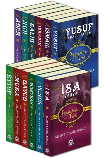 Peygamberler Tarihi Seti - 12 Kitap Takım Ahmet Cemil Akıncı Bahar Yayınları