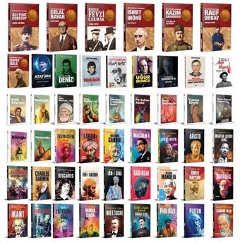 Unutulmaz Hayatlar Seti - 50 Kitap Takım Kolektif Halk Kitabevi