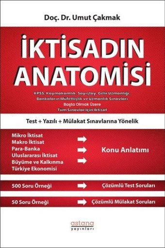 İktisadın Anatomisi Astana Yayınları Umut Çakmak Astana Yayınları