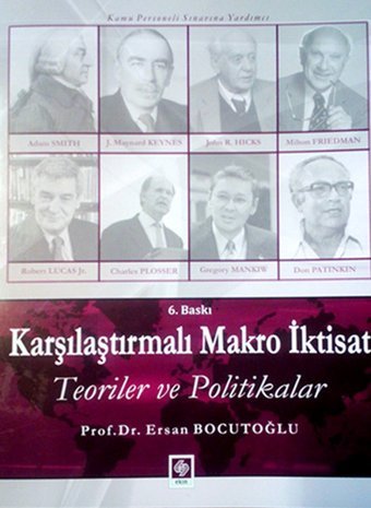 Karşılaştırmalı Makro İktisat Ersan Bocutoğlu Ekin Basım Yayın