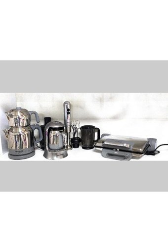 Korkmaz A1827 4'lü Elektronik Çeyiz Seti Inox