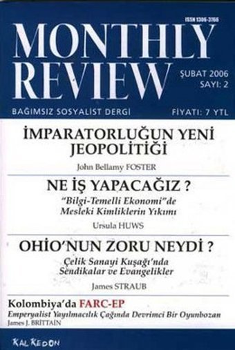 Monthly Review Sayı: 2 Kalkedon Kalkedon