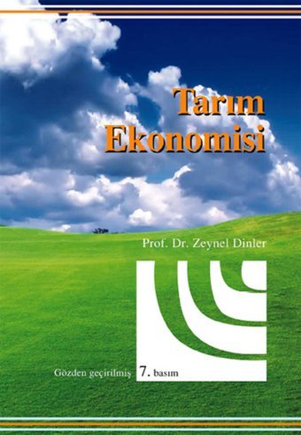 Tarım Ekonomisi Erkan Rehber Ekin Basım Yayın