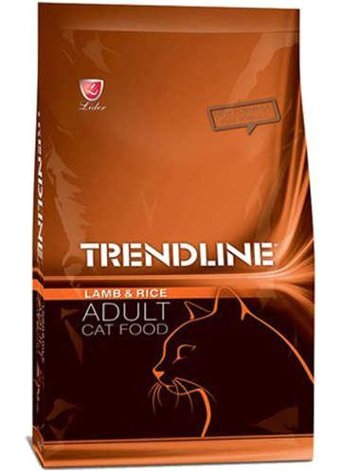 Trendline Kuzu Etli Pirinçli Tahıllı Yetişkin Kuru Kedi Maması 1 kg