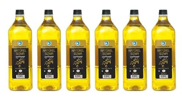 Marmarabirlik Organik Polifenolsüz Cam Sızma Zeytinyağı 6 x 2 lt