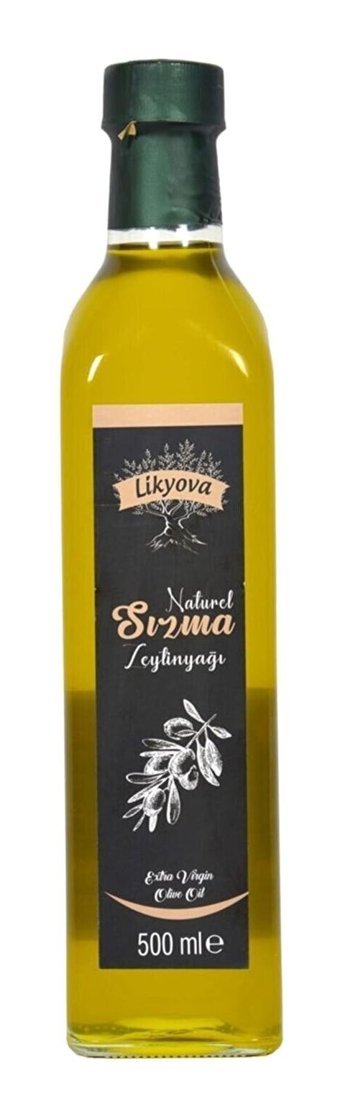 Likyova Organik Polifenolsüz Cam Sızma Zeytinyağı 500 ml
