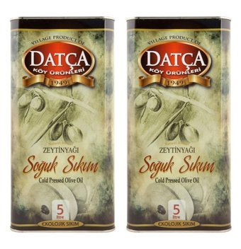 Datça Köy Ürünleri Soğuk Sıkım Organik Polifenolsüz Teneke 2 x 5 lt