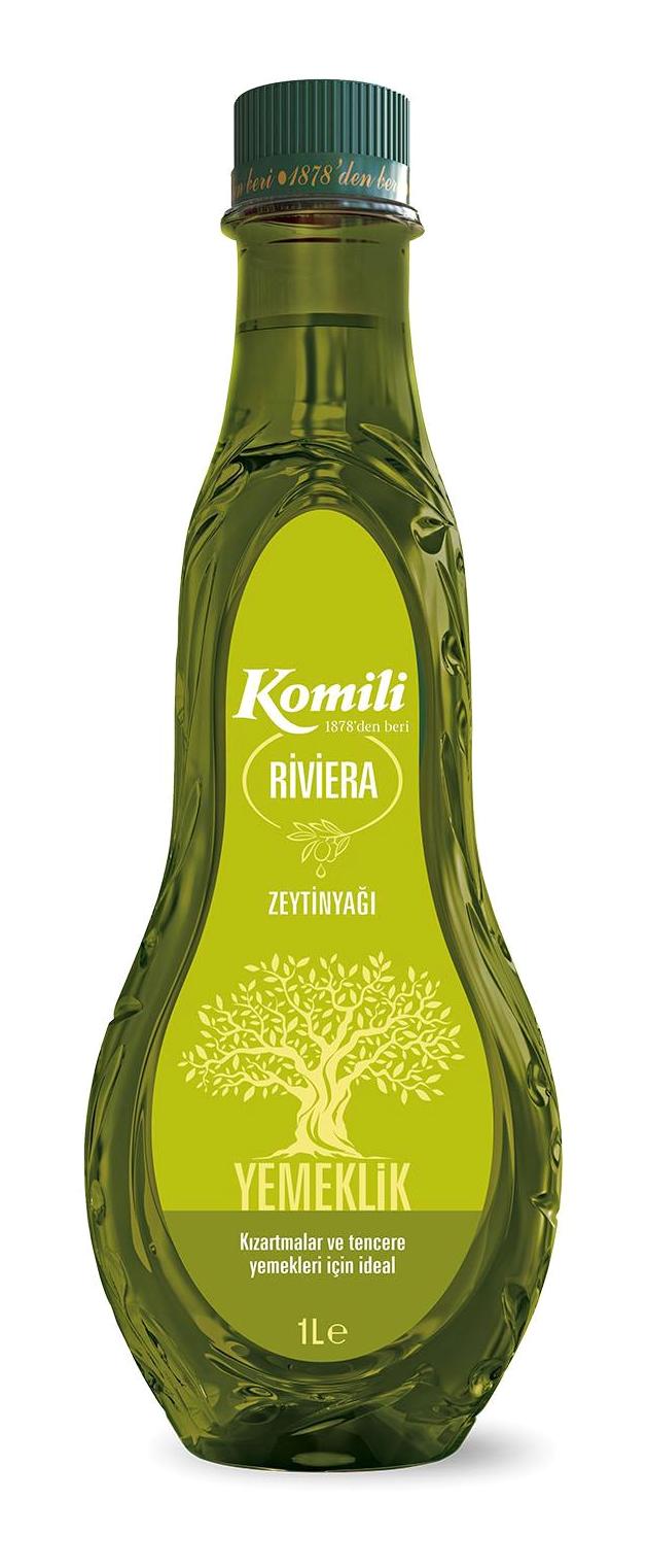 Komili Organik Polifenolsüz Pet Riviera Zeytinyağı 1 lt