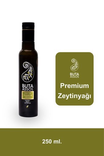 Buta Assos Freya Premium Nefes Organik Polifenolsüz Cam Sızma Zeytinyağı 250 ml