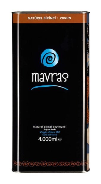 Mavras Teneke Birinci Zeytinyağı 4 lt