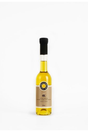 Dardanos Fine Foods Siyah Trüflü Soğuk Sıkım Organik Polifenolsüz Cam Sızma Zeytinyağı 250 ml