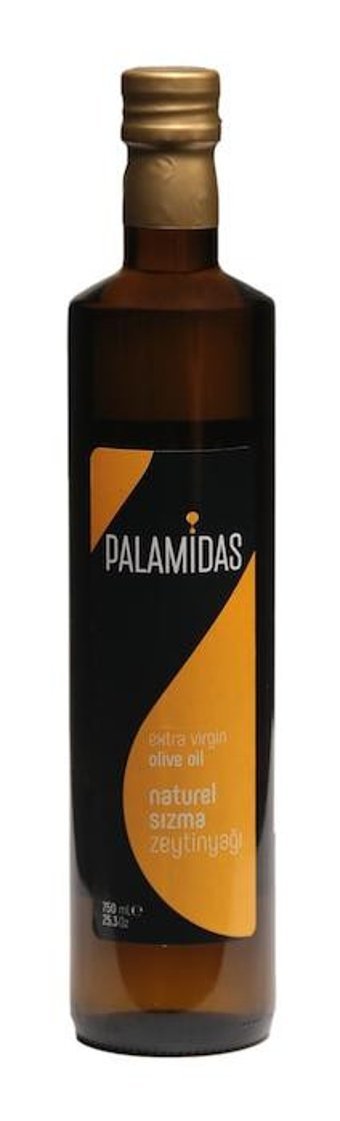 Palamidas Soğuk Sıkım Organik Polifenolsüz Cam Sızma Zeytinyağı 750 ml
