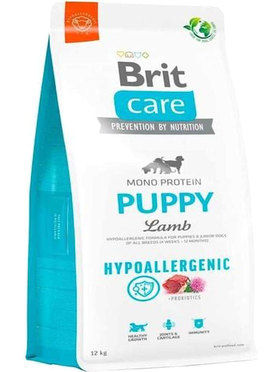 Brit Care Hypo-Allergenic Kuzu Etli Tüm Irklar Yavru Kuru Köpek Maması 12 kg