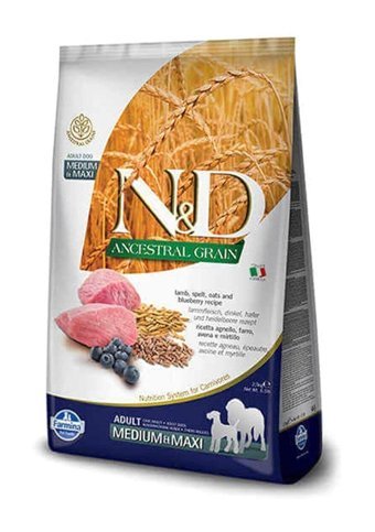 N&d Kuzu Etli Yetişkin Kuru Köpek Maması 2.5 kg