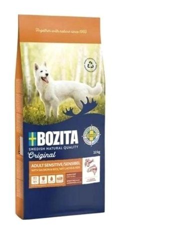 Bozita Adult Sensitive Somonlu Tüm Irklar Yetişkin Kuru Köpek Maması 12 kg