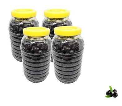Dökme Ürünler Siyah Zeytin 4x2 kg