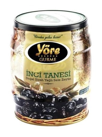 Yöre Sele Siyah Zeytin Teneke 750 gr