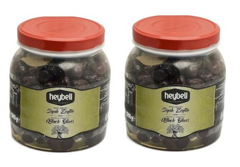Heybeli Siyah Zeytin Teneke 2x1 kg