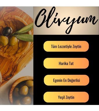 Olivyum Yeşil Zeytin 500 ml