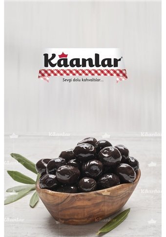 Kaanlar Siyah Zeytin 1 kg