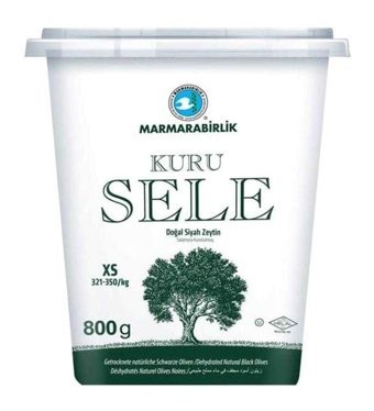 Marmarabirlik Sele Siyah Zeytin 2x800 gr
