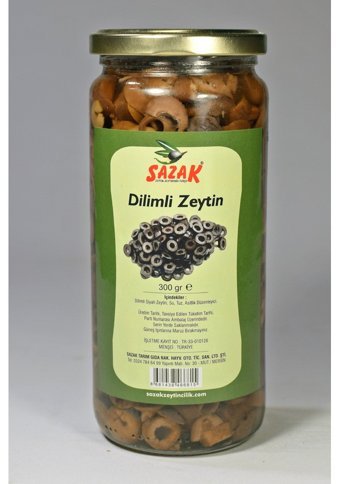 Sazak Siyah Zeytin 300 gr