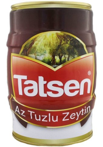 Tatsen Az Tuzlu Siyah Zeytin 1 kg