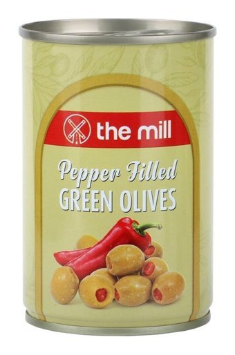 The Mill Biberli Yeşil Zeytin Teneke 300 gr