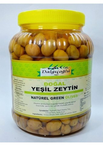 Dalgıçoğlu Yeşil Zeytin 2.45 kg