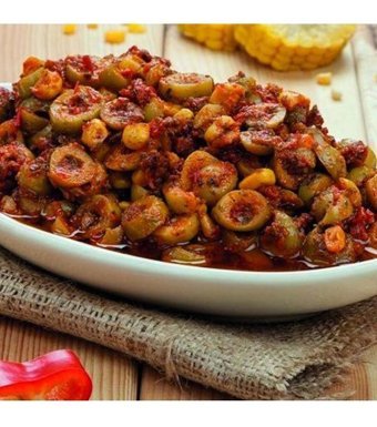 Paflar Peynircilik Siyah Zeytin 1 kg