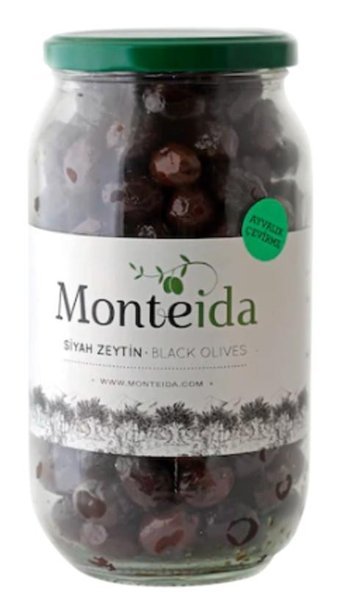 Monteida Siyah Zeytin 1 kg