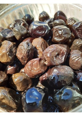 Dökme Ürünler Az Tuzlu Siyah Zeytin 1 kg
