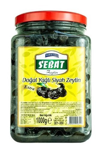 Sebat Siyah Zeytin 1 kg