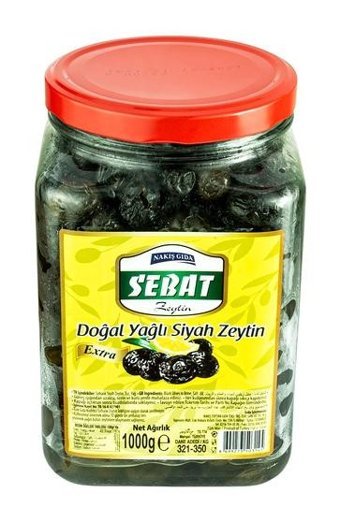 Sebat Siyah Zeytin 1 kg