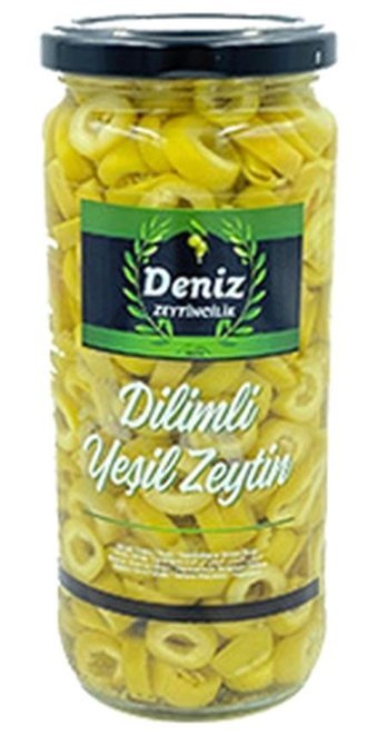 Deniz Zeytincilik Yeşil Zeytin Kavanoz 250 gr