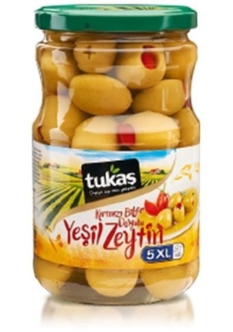 Tukaş Biberli Yeşil Zeytin 4x400 gr