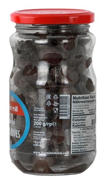 The Mill Sele Siyah Zeytin Kavanoz 200 gr