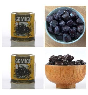 Gemici Zeytinleri Siyah Zeytin 2x2 kg