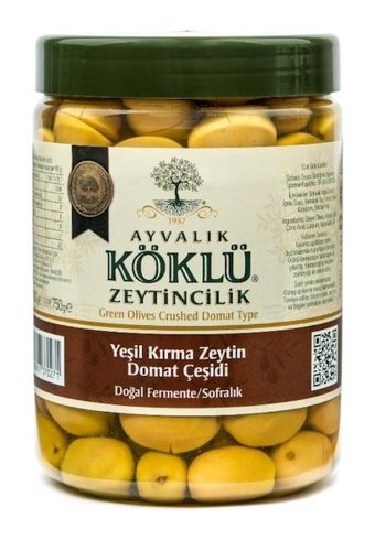 Ayvalık Köklü Zeytincilik Yeşil Zeytin 750 gr