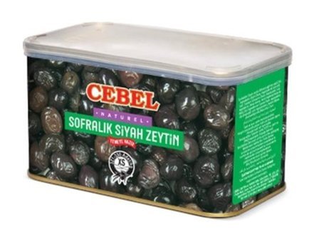 Cebel Siyah Zeytin Teneke 750 gr