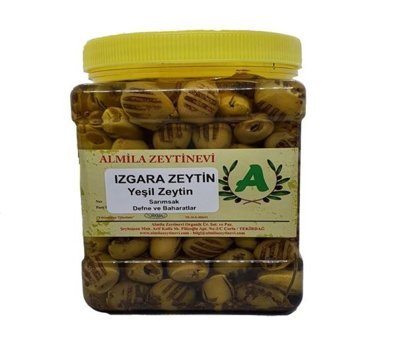 Almila Zeytinevi Izgara Yeşil Zeytin 800 gr