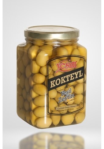 Yeşim Yeşil Zeytin Kavanoz 900 gr