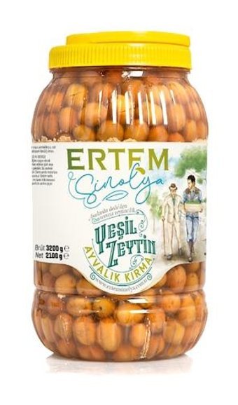 Ertem Sinolya Yeşil Zeytin 3.2 kg