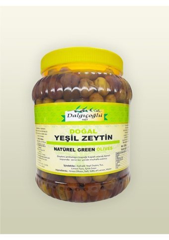 Dalgıçoğlu Yeşil Zeytin 2.65 kg