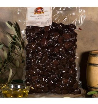 Datça Köy Ürünleri Siyah Zeytin Paket 1 kg